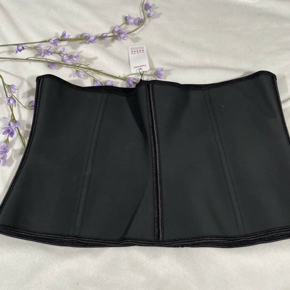 NEW FeelinGirl [ 3XL ] Latex Boned Slim Down Waist Trainer in‎ Black - Picture 6 of 10